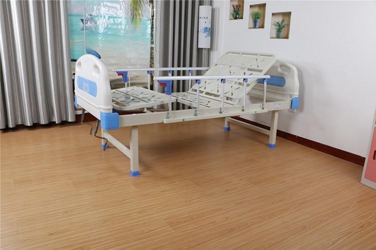 ABS Manual Double Cranks Adjustable Home Care Nursing Medical Bed