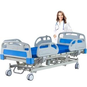 Factory Direct Sale Hospital Furniture 3 Function ABS Board Electric System Electric Medical ICU Bed
