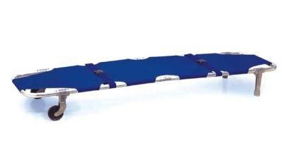 Hospital Transport Patient Trolley ABS Hydraulic Stretcher with Side Rail