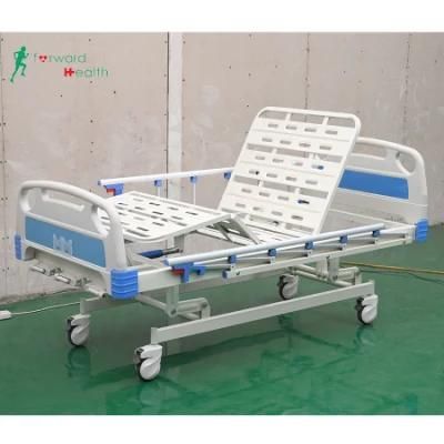 Three Function Medical Manaul Type Bed Used in Hospital