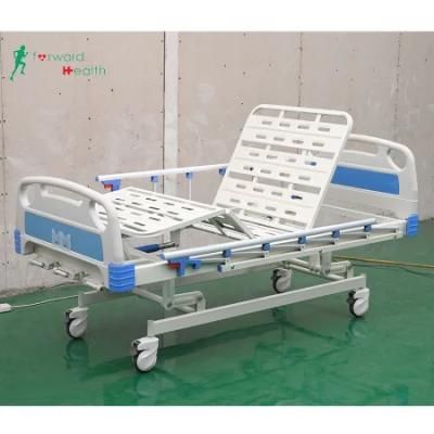 Three Function Medical Manaul Type Bed Used in Hospital