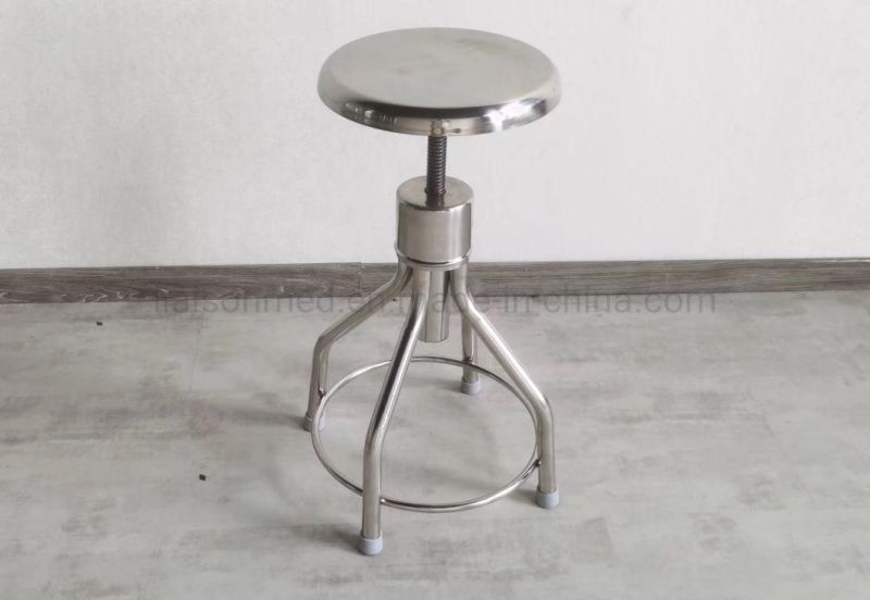 Mn-SUS021 Dental Supply Hospital Soft Dentist Stool Doctor Stool