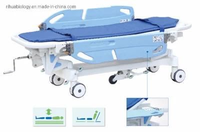 Rh-D103 Hospital Luxurious Rise and Fall Stretcher Cart