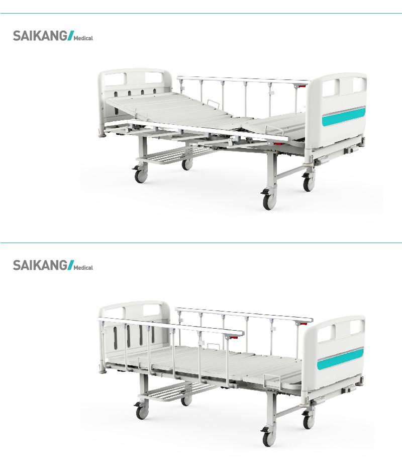 Y2w6c Cheap Hospital Medical Manual Bed Price with Crank