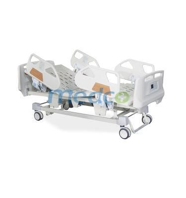 Hospital Medical Surgical Five Function Adjustable ICU Electric Patient Bed