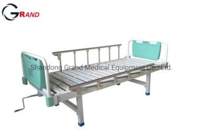 Adjustable One/Two/Three Function Popuar Hospital Furniture Supplier Manual Hospital Patient Bed Medical Nursing Bed for Health Care