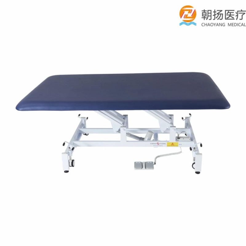 Adjustable and Portable Massage Table Therapy Couch Bed Electric Bobath Treatment Table Width 1200mm