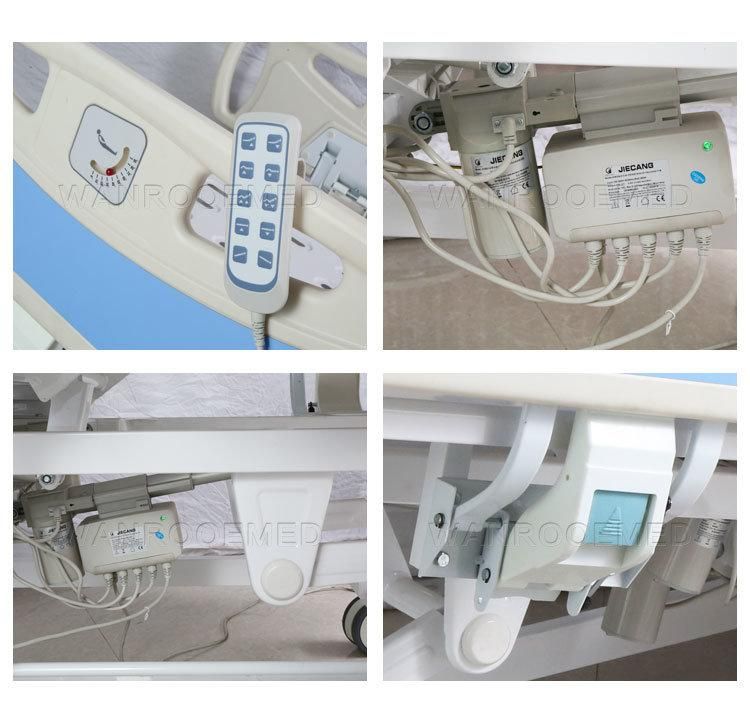 Bae505A Five Functions Electric Medical Nursing Patient Bed for Hospital ICU Room