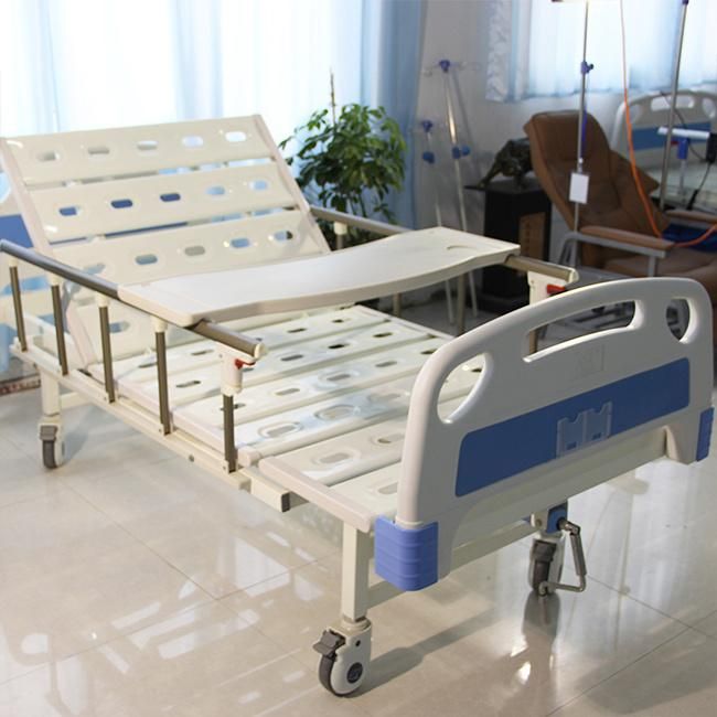 Manual 1 Crank Medical Bed Hospital Equipment Bed