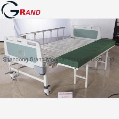 China Hospital Equipment Factory ABS Handing Head Strip Type Double Shake Function Manual Bed Mother and Baby Nursing Bed