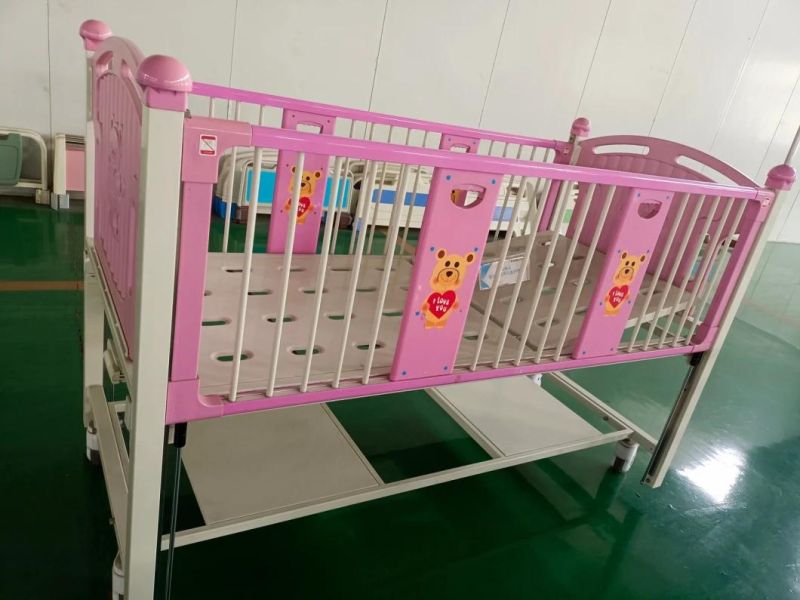 Luxury High Quality Hospital Children Bed Adjustable Single Shake Double Shake Child Bed