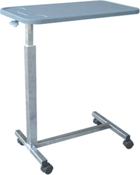 Medical Luxurious ABS Over Bed Table for Hospital Bed