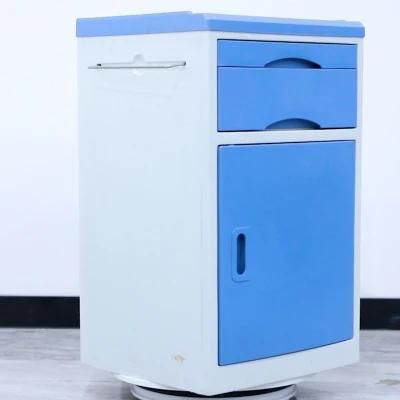 ABS or PP Medical Bedside Tables Plastic Storage Cabinet Locker