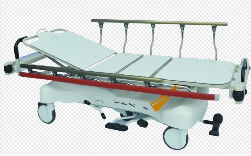 Medical Hydraulic Emergency Hospital Furniture Patient Transfer Trolley Stretcher