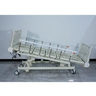 5 Functions Manual Nursing Patient ICU Hospital Bed Four Cranks Medical Bed