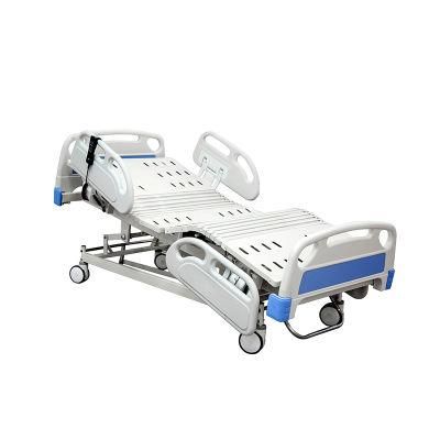 ICU Patient Nursing Medical Equipment 5 Function Electric Hospital Bed