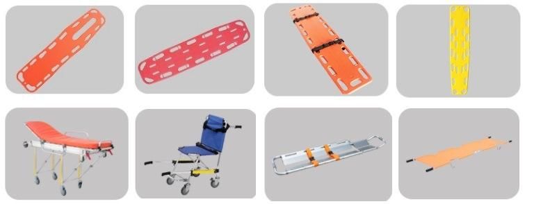 Hospital Rescue Patient Transfer Double Folding Spine Board / Stretcher (RC-E8)