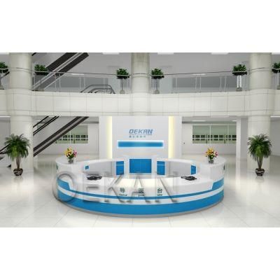 Exquisite Hospital Patient Service Counter Circular Round Guidance Table