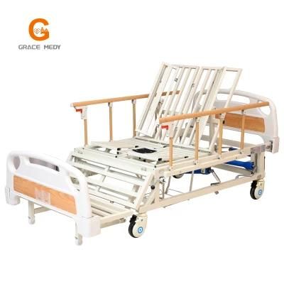 Zc03 Hospital Furniture Hospital Medical Nursing Home Care Bed Multi Function Nursing Bed