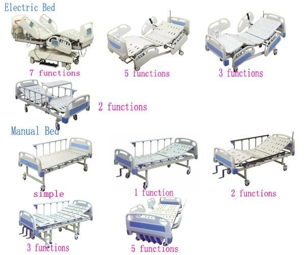 Stainless Steel Baby Nursing Trolley Infant Hospital Bed with Castors