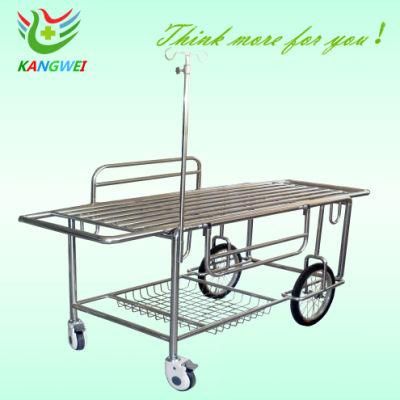 Medical Instrument Stainless Steel Emergency Rescue Hospital Stretcher