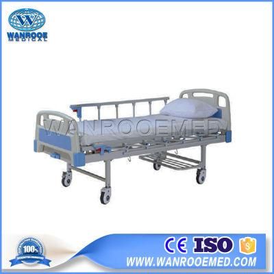 Bam100A Medical Equipment ABS Single Crank Manual Hospital Patient Bed