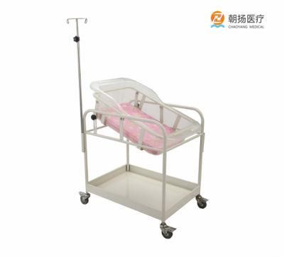 Metal Hospital New Born Bed Baby Cot with Mattress Cy-D422
