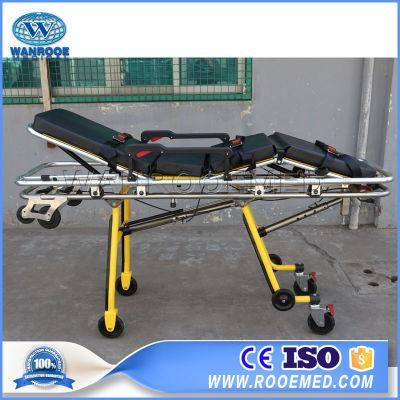 Ea-3b1 Cheap Emergency Patient Transport Portable Aluminum Folding Ambulance Stretcher