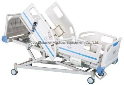 Comfortable Hospital Patient Bed Five Function ICU Bed Care Bed