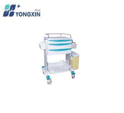 Yx-CT6002 Hospital Supply ABS Medication Trolley