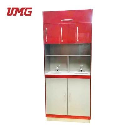 Handle Type Customized Stainless Steel Dental Clinic Cabinet
