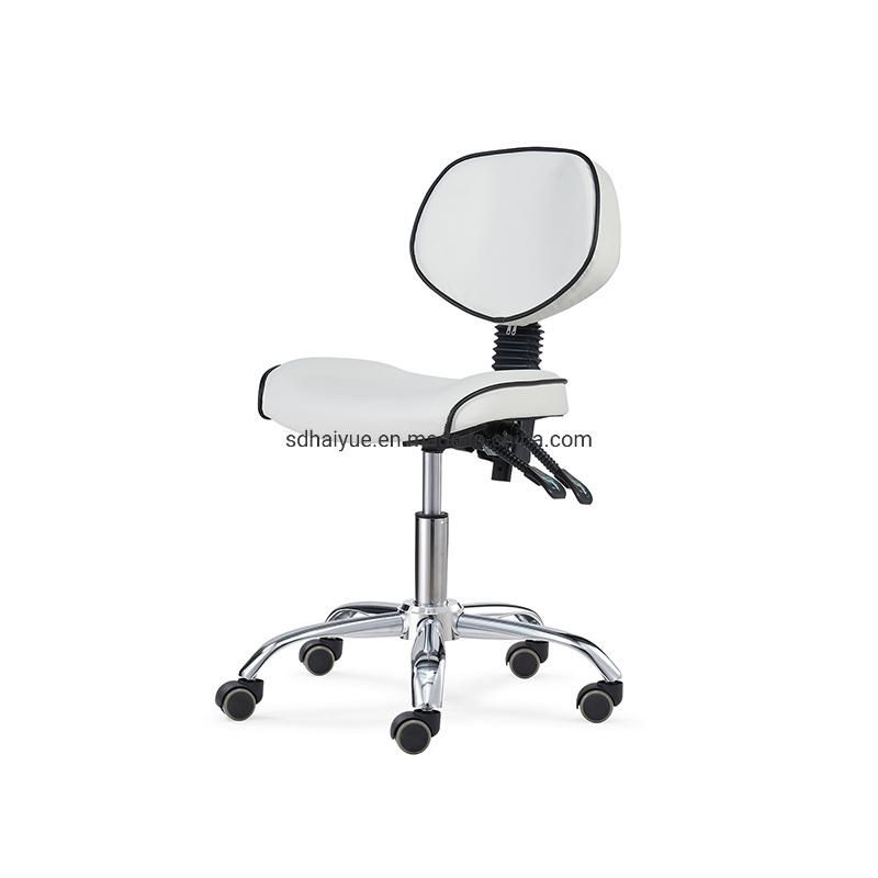 Ergonomic Round Seat Adjstable Dental Chair Medical Stool