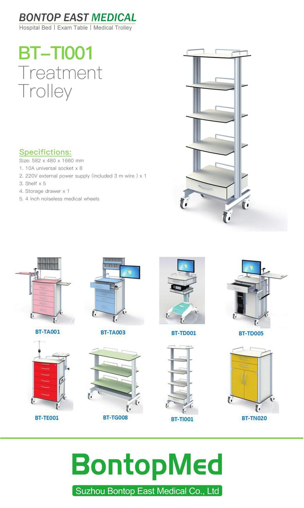 OEM Multi-Purpose Equipment Treatment Trolley/Cart with Universal Socket