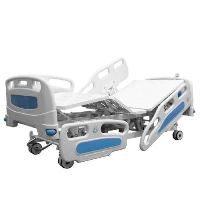 Multifunction Electric Medical ICU Equipments Emergency Automatic Hydraulic Folding Hospital Bed