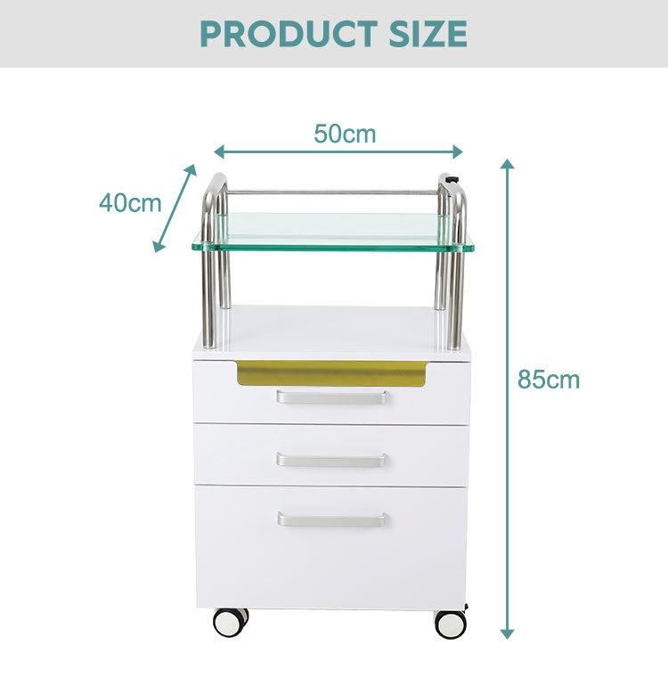 Hospital Equipment Sterilize Medical Cart Ultraviolet Ray Disinfection Hospital Trolley