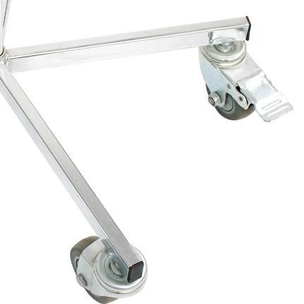 HS5817 Adjustable Chromed Metal Hospital Furniture Infusion IV Drip Stand with Handle