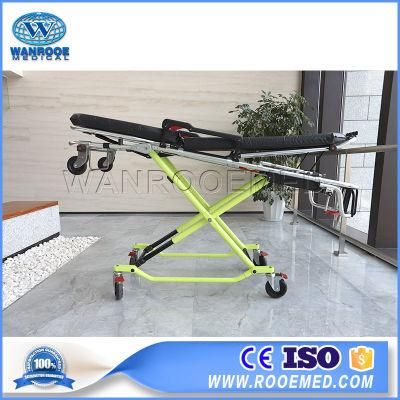 Ea-3G Hospital Adjustable Automatic Loading Ambulance Folding Rescue Transport Stretcher