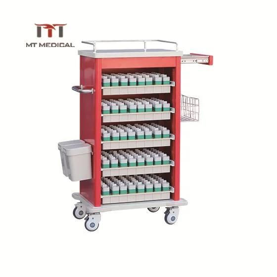 Hot Sales Luxury European Style Medical Equipment Medicine Trolley Cart