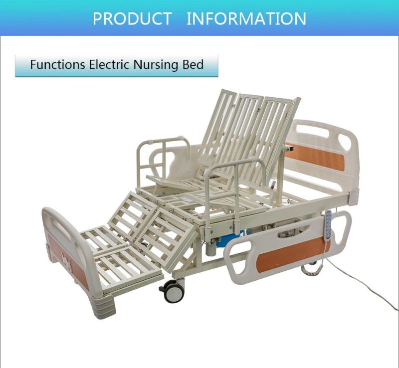 Medical Furniture Electric Hospital Bed for Sick Nursing Care Dh-03A