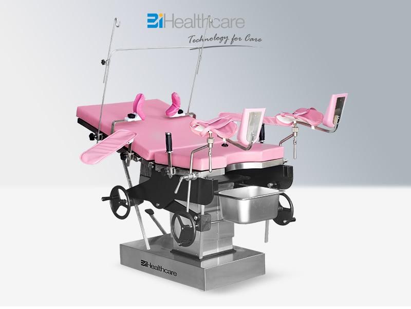 Stainless Steel Delivery Table Obstetric Equipment