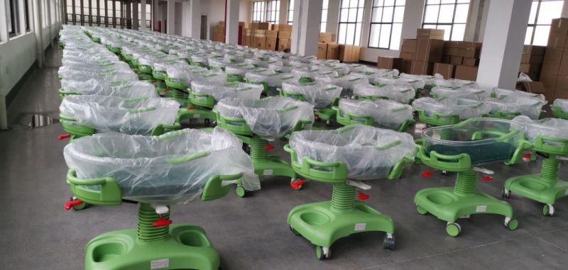 Mn-Bb001 Hospital Fresh Plastic Medical Infant Cot