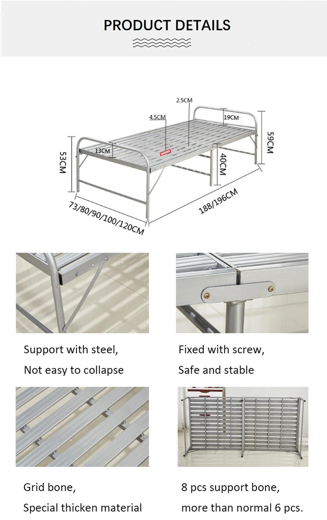 Wholesale Cheap Equipped Hospital Classic Folding Metal Bed