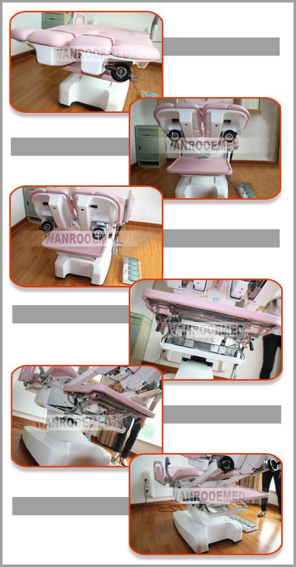 Aldr101A Luxury Electro-Hydraulic Labor and Delivery Bed