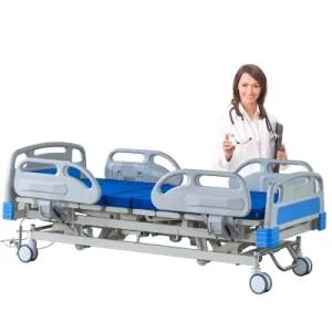 China Adjustable Multifunctional Electric Hospital Bed with Wearing Quality