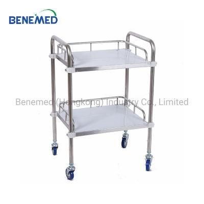 Good Quality Stainless Steel Medical Hospital Trolley Cart