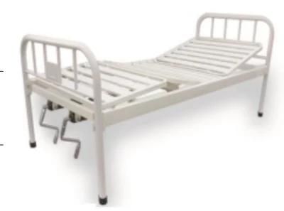 Medical Furniture Manual Sickbed (steel headband double rocker)