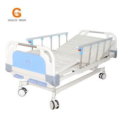 Three-Function Nursing Care Equipment Clinic ICU Patient Bed Hospital Beds Popular in Peru