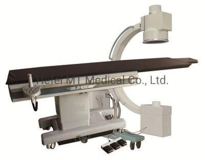 Hospital Equipment Electric Interventional Imaging Cattheterization Operation Table