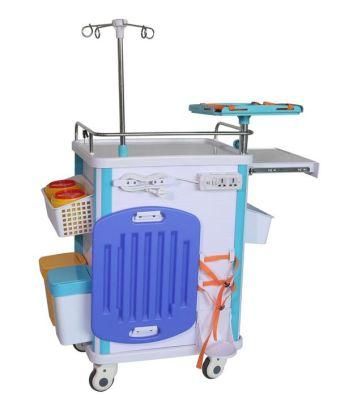 Medical Hospital Emergency Trolley Nursing Crash Cart