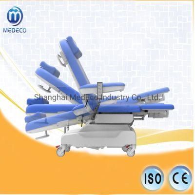 Manual Hemodialysis Bed Medical Dialysis Chair for Hospital/Clinic/Medical